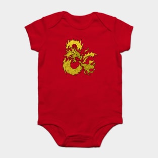 Golden Dragon Baby Bodysuit